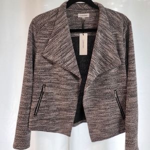 Calvin Klein black and white jacket size M